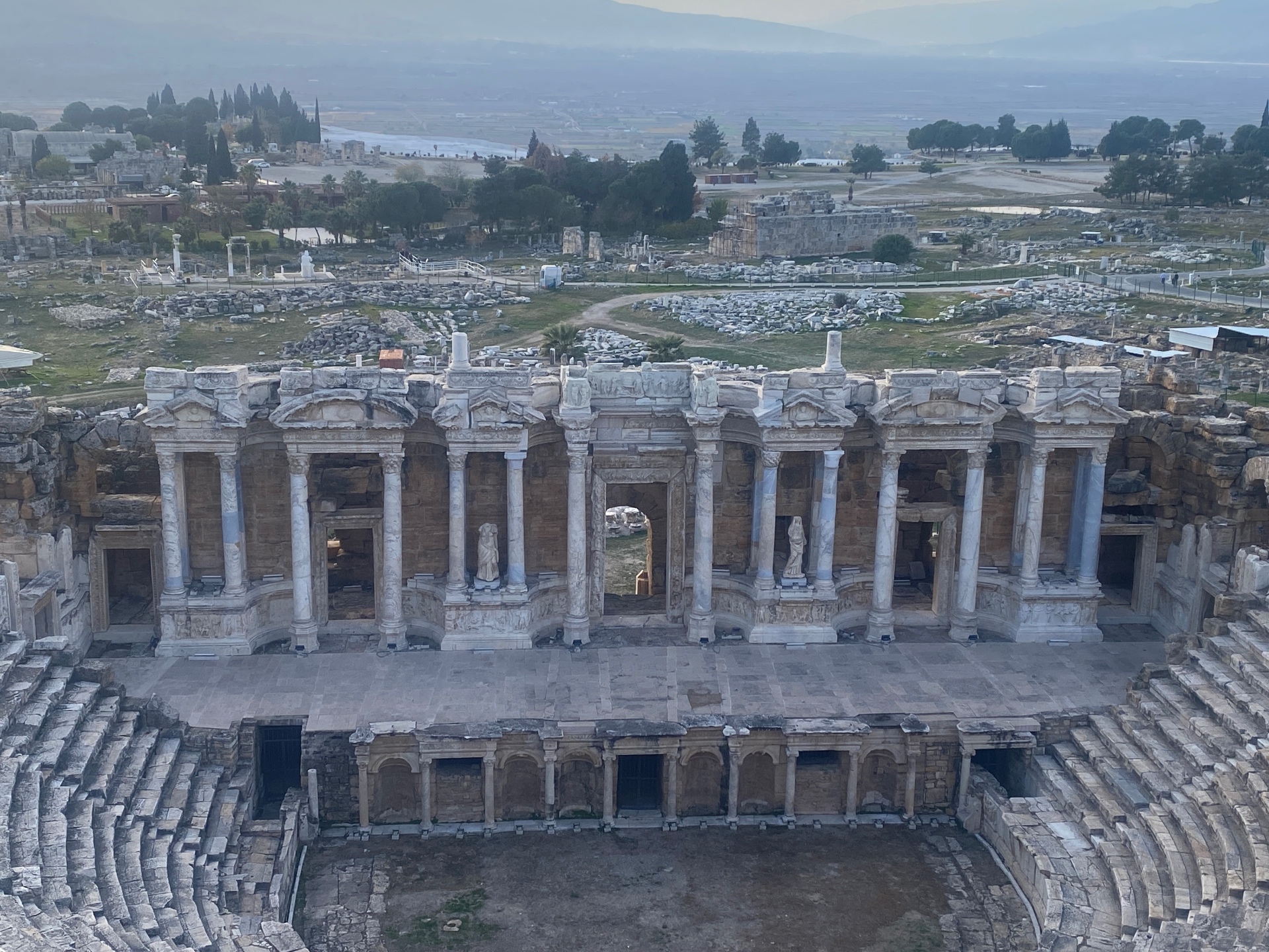 The Roman theatre of Hierapolis — Pamukkale