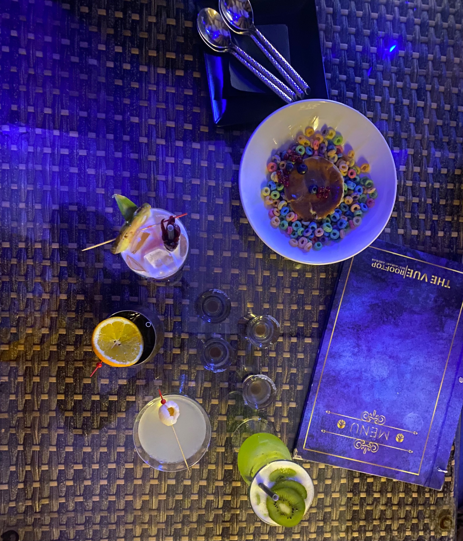 The Vue Rooftop — nightcaps